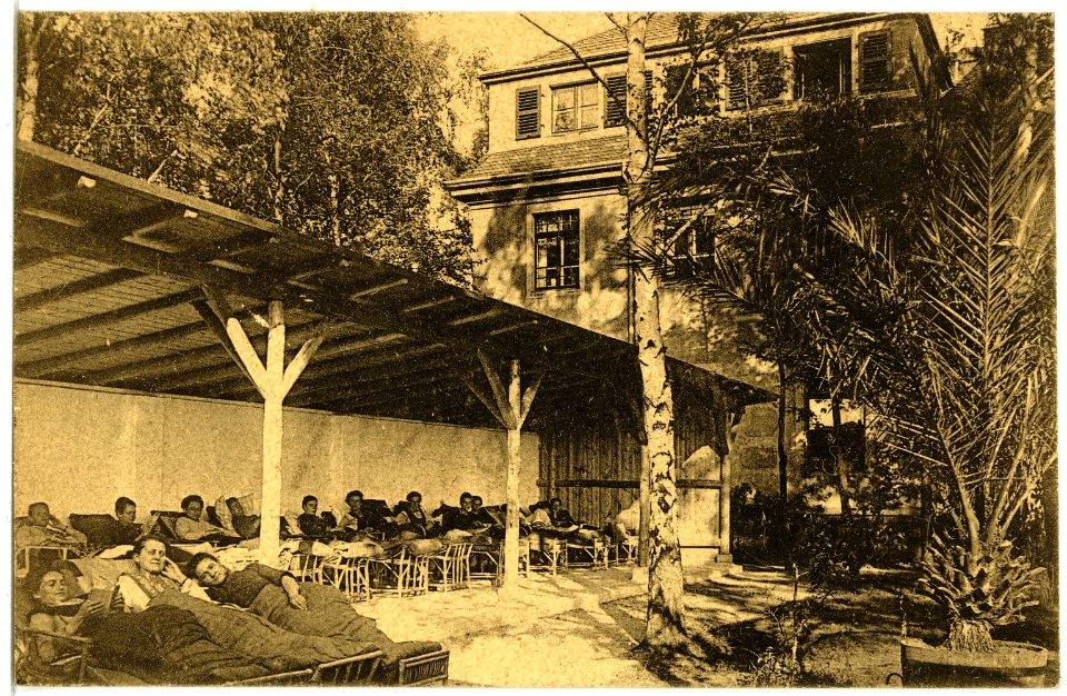 21718-Coswig-1920-Heilstädte Lindenhof-Brück & Sohn Kunstverlag