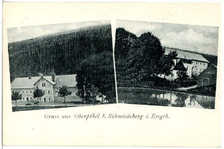 21672-Oberpöbel-1920-Gasthof-Brück & Sohn Kunstverlag