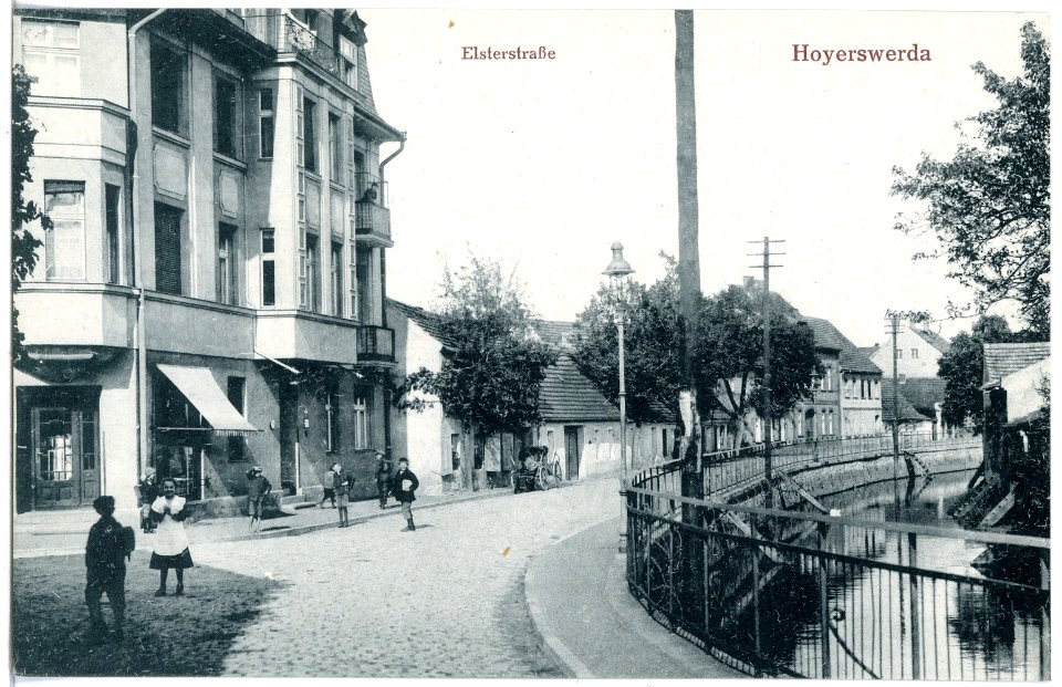 20682-Hoyerswerda-1917-Elsterstraße-Brück & Sohn Kunstverlag