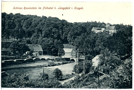21086-Lengefeld-1918-Schloß Rauenstein-Brück & Sohn Kunstverlag