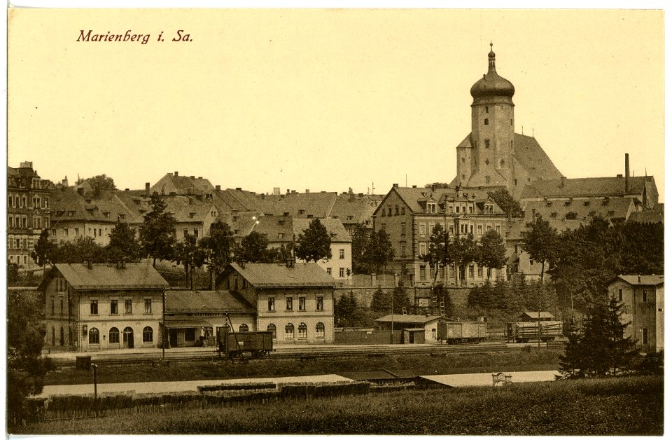 21461-Marienberg-1920-Blick auf Marienberg-Brück & Sohn Kunstverlag