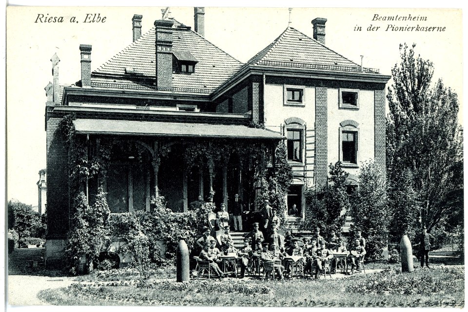21730-Riesa-1920-Beamtenheim-Brück & Sohn Kunstverlag