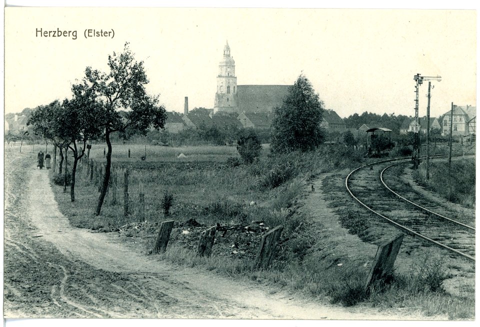 20891-Herzberg (Elster)-1918-Kirche-Brück & Sohn Kunstverlag