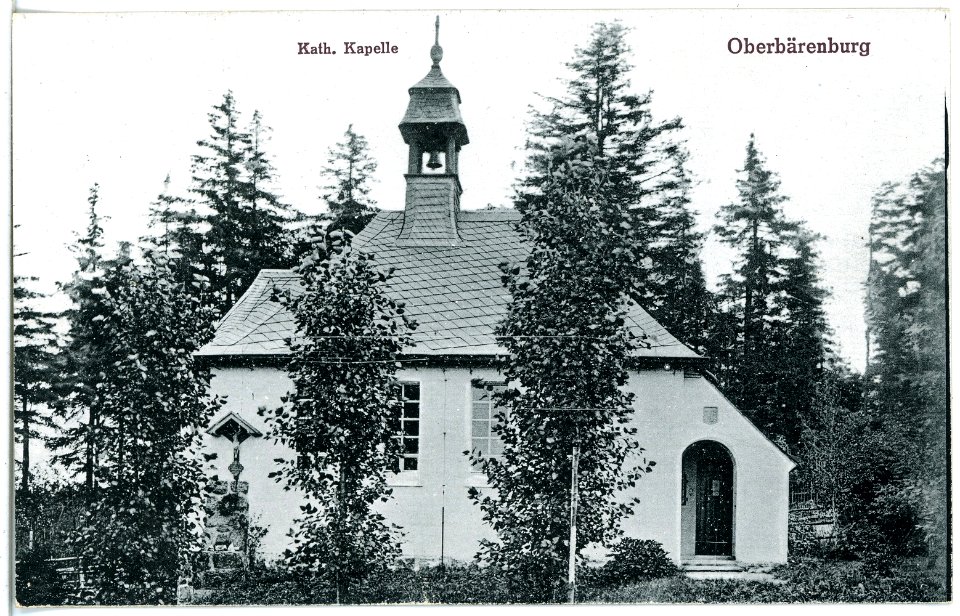 20648-Oberbärenburg-1917-Katholische Kapelle-Brück & Sohn Kunstverlag