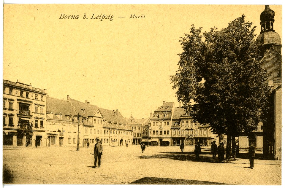 21663-Borna-1920-Markt-Brück & Sohn Kunstverlag