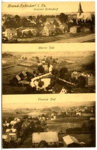 21856-Brand-Erbisdorf-1921-Blick auf Brand-Erbisdorf-Brück & Sohn Kunstverlag