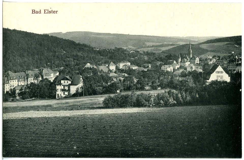 20625-Bad Elster-1917-Blick auf Bad Elster-Brück & Sohn Kunstverlag
