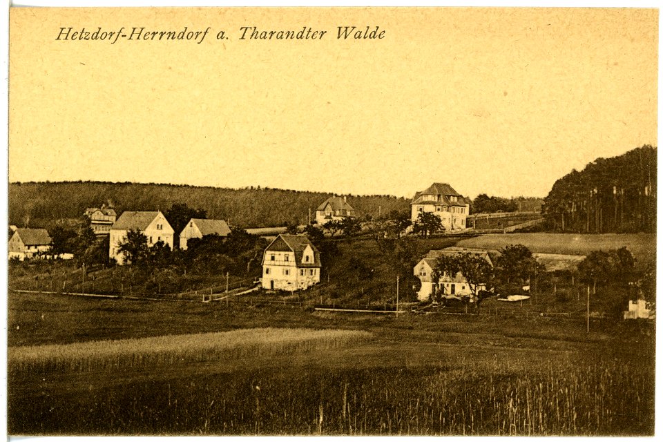 21709-Hetzdorf-Herrndorf-1920-Blick auf Hetzdorf-Herrndorf-Brück & Sohn Kunstverlag