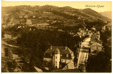 21924-Meißen-1921-Spaargebirge-Brück & Sohn Kunstverlag