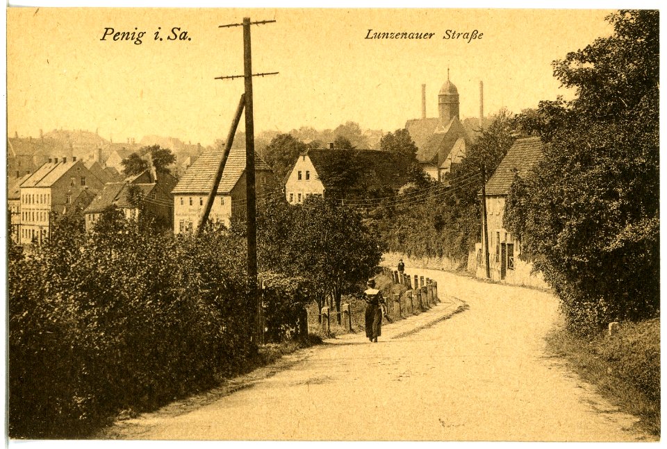 21595-Penig-1920-Lunzenauer Straße-Brück & Sohn Kunstverlag