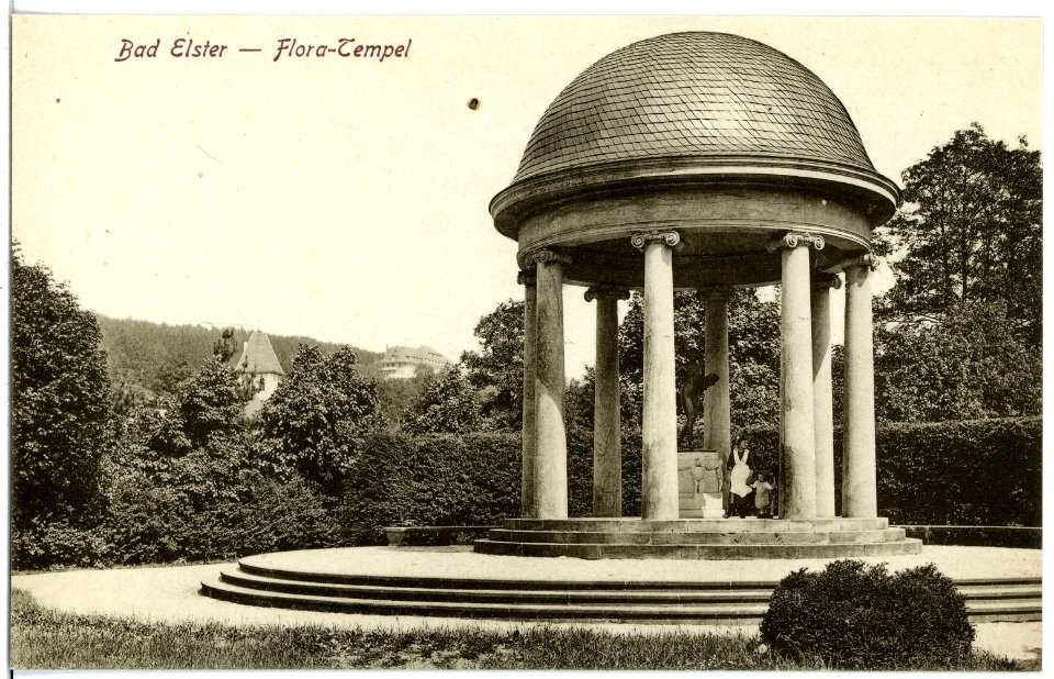20616-Bad Elster-1917-Floratempel-Brück & Sohn Kunstverlag