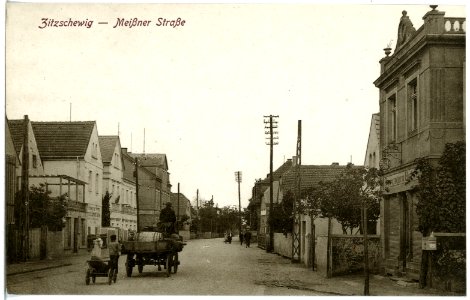 20653-Zitzschewig-1917-Meißner Straße-Brück & Sohn Kunstverlag