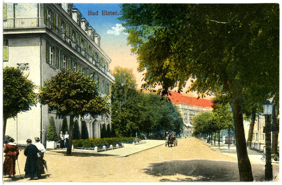 20638-Bad Elster-1917-Sachsenhof-Brück & Sohn Kunstverlag
