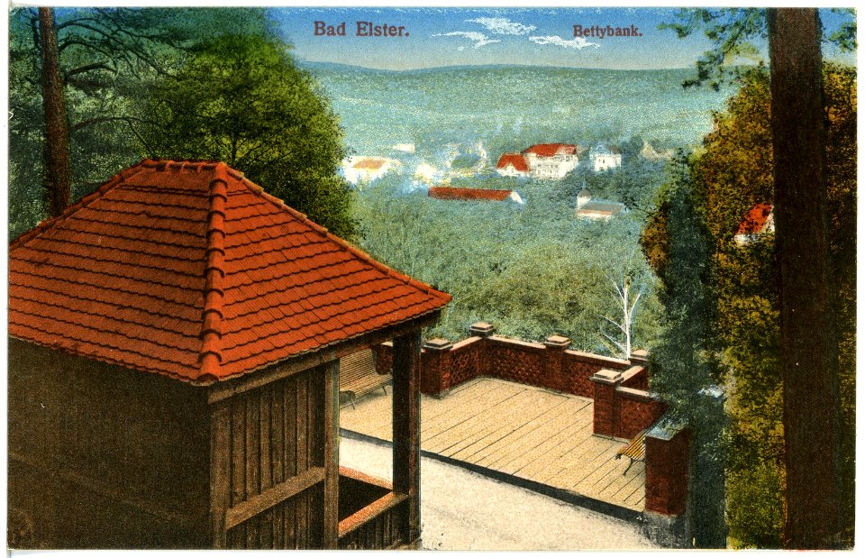 20628-Bad Elster-1917-Bettybank-Brück & Sohn Kunstverlag