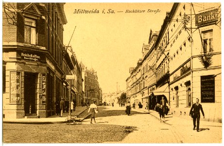 21819-Mittweida-1921-Rochlitzer Straße-Brück & Sohn Kunstverlag