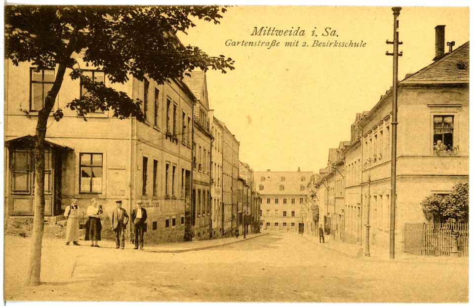 21844-Mittweida-1921-Gartenstraße-Brück & Sohn Kunstverlag