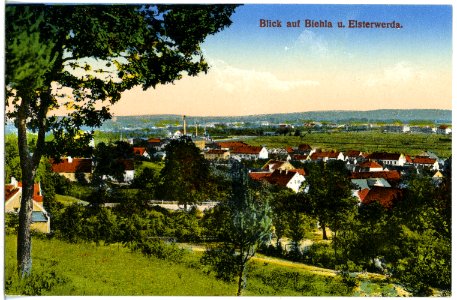 20846-Elsterwerda-1918-Blick auf Biehla und Elsterwerda-Brück & Sohn Kunstverlag