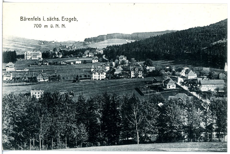 21454-Bärenfels-1920-Blick auf Bärenfels-Brück & Sohn Kunstverlag