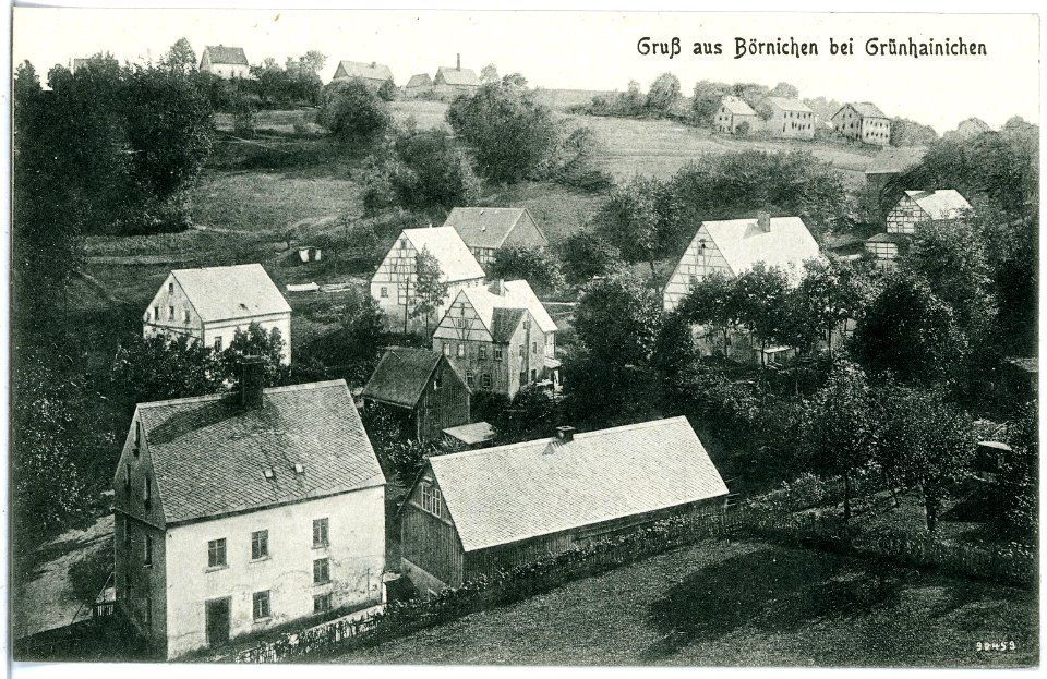 20608-Börnichen-1917-Blick auf Börnichen-Brück & Sohn Kunstverlag