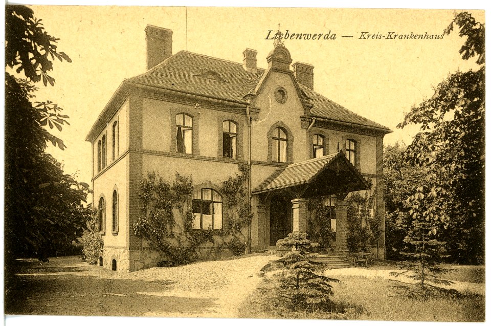 20821-Liebenwerda-1918-Kreiskrankenhaus-Brück & Sohn Kunstverlag