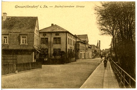 21639-Großröhrsdorf-1920-Bischofswerdaer Straße-Brück & Sohn Kunstverlag