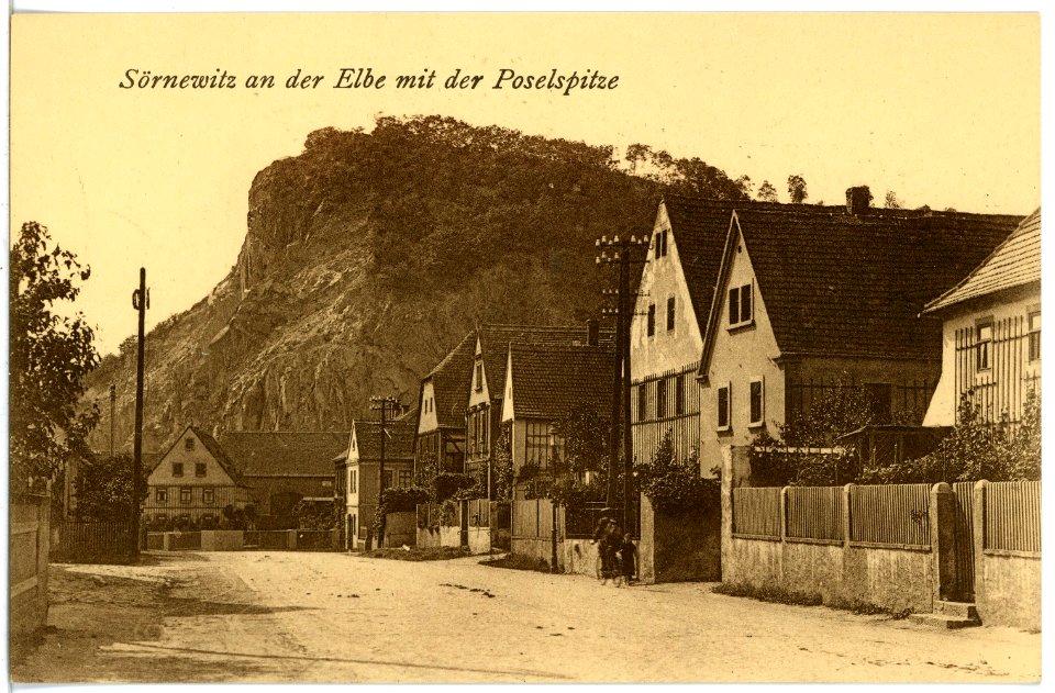 20802-Sörnewitz-1918-Dresdner Straße und Boselspitze-Brück & Sohn Kunstverlag