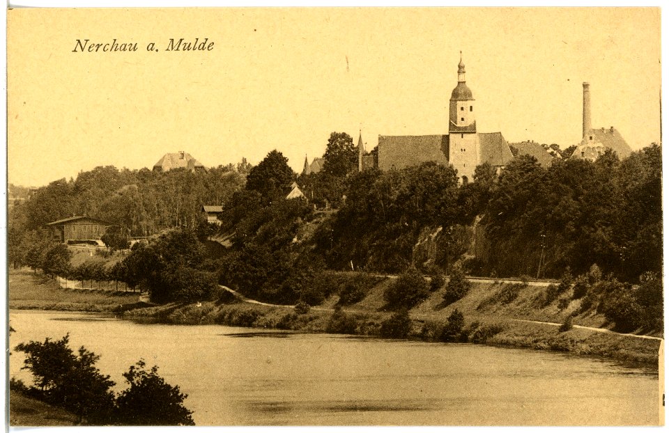 21703-Nerchau-1920-Kirche-Brück & Sohn Kunstverlag