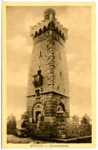 21054-Apolda-1918-Bismarckturm-Brück & Sohn Kunstverlag