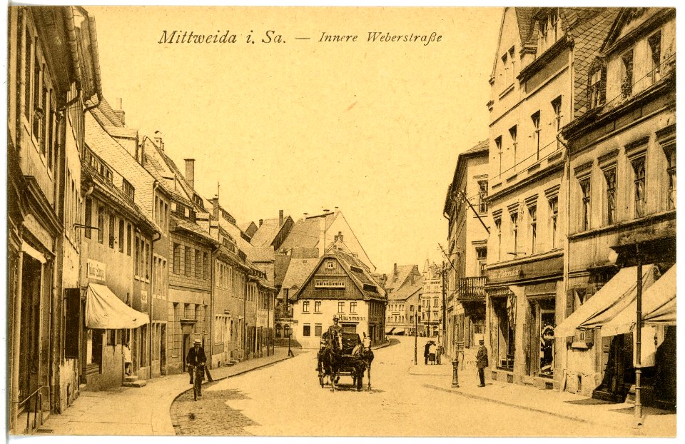 21829-Mittweida-1921-Innere Weberstraße-Brück & Sohn Kunstverlag