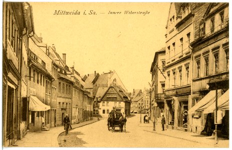 21829-Mittweida-1921-Innere Weberstraße-Brück & Sohn Kunstverlag