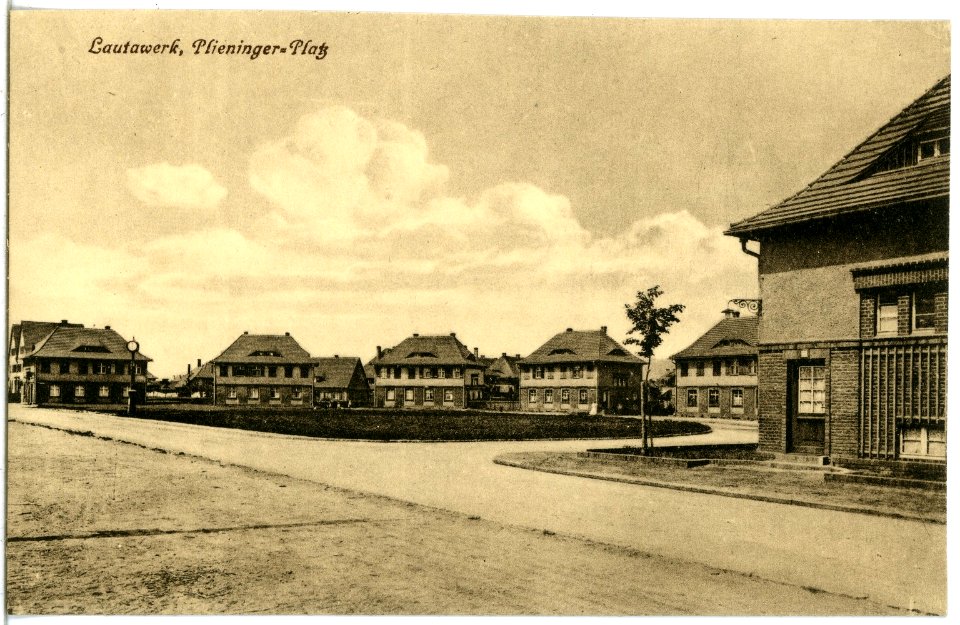21869-Lautawerk-1921-Plieninger Platz-Brück & Sohn Kunstverlag