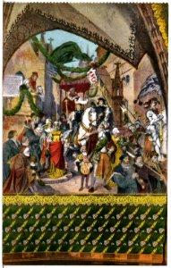 21949-Meißen-1921-Gemälde im Schloß Albrechtsburg-Brück & Sohn Kunstverlag