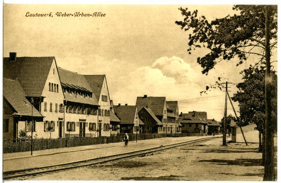 21870-Lautawerk-1921-Weber-Urban-Allee-Brück & Sohn Kunstverlag