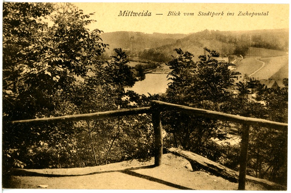 20861-Mittweida-1918-Blick ins Zschopautal-Brück & Sohn Kunstverlag