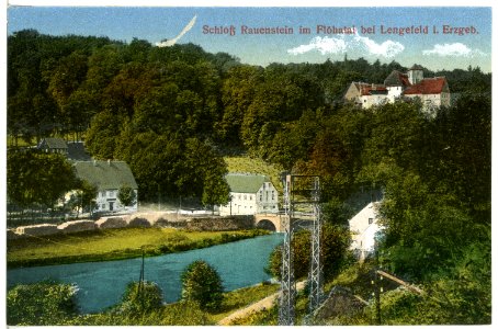 21087-Lengefeld-1918-Schloß Rauenstein-Brück & Sohn Kunstverlag