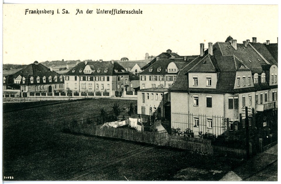 20664-Frankenberg-1917-Unteroffiziersschule-Brück & Sohn Kunstverlag