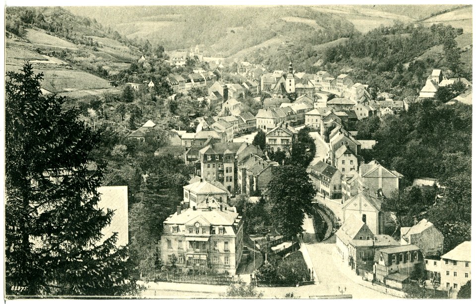 20567-Glashütte-1917-Blick auf Glashütte-Brück & Sohn Kunstverlag