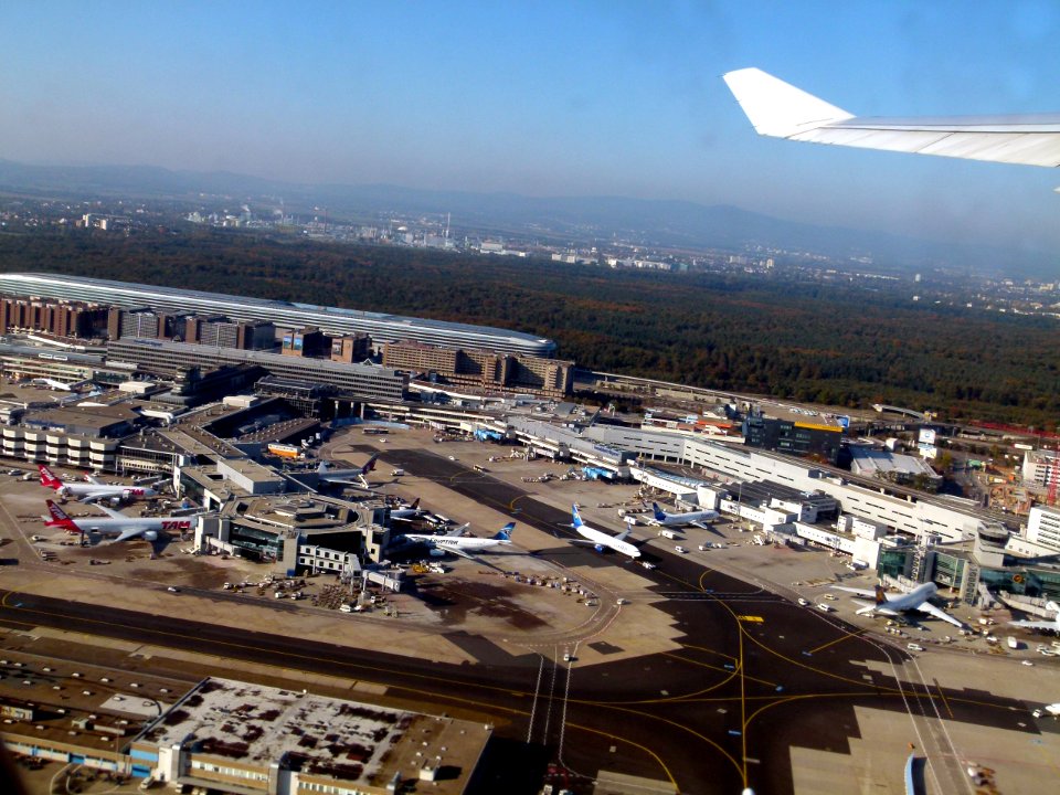 Aerial View of Frankfurt Airport 4