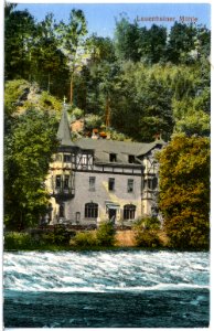 21899-Lauenhain-1921-Lauenhainer Mühle Restaurant-Brück & Sohn Kunstverlag