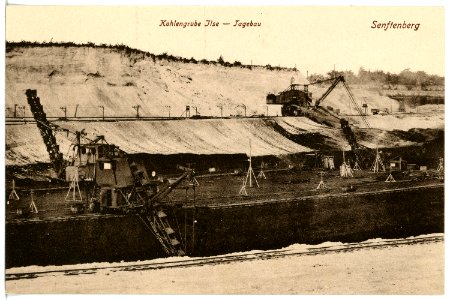 20830-Senftenberg-1918-Kohlengrube Ilse - Tagebau-Brück & Sohn Kunstverlag