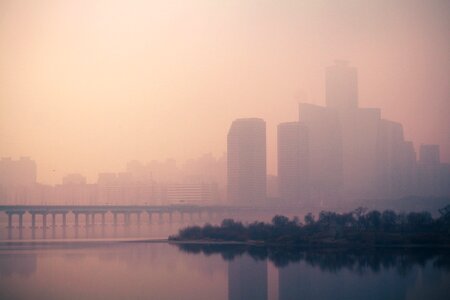 Fog foggy sky photo