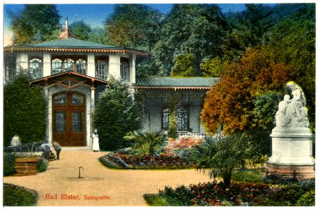 20641-Bad Elster-1917-Salzquelle-Brück & Sohn Kunstverlag