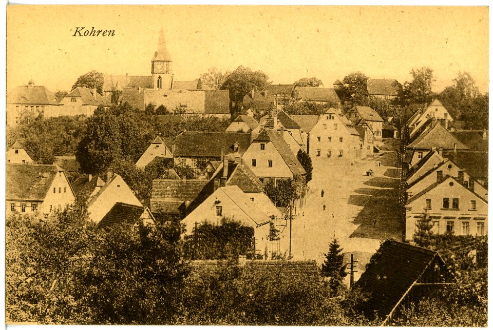 21921-Kohren-1921-Blick auf Kohren-Brück & Sohn Kunstverlag