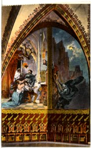 21947-Meißen-1921-Gemälde im Schloß Albrechtsburg-Brück & Sohn Kunstverlag