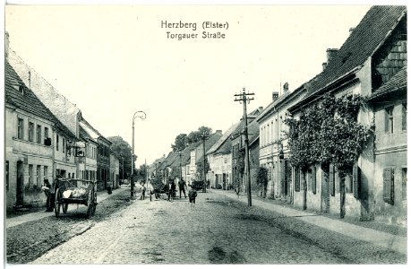 20890-Herzberg (Elster)-1918-Torgauer Straße-Brück & Sohn Kunstverlag