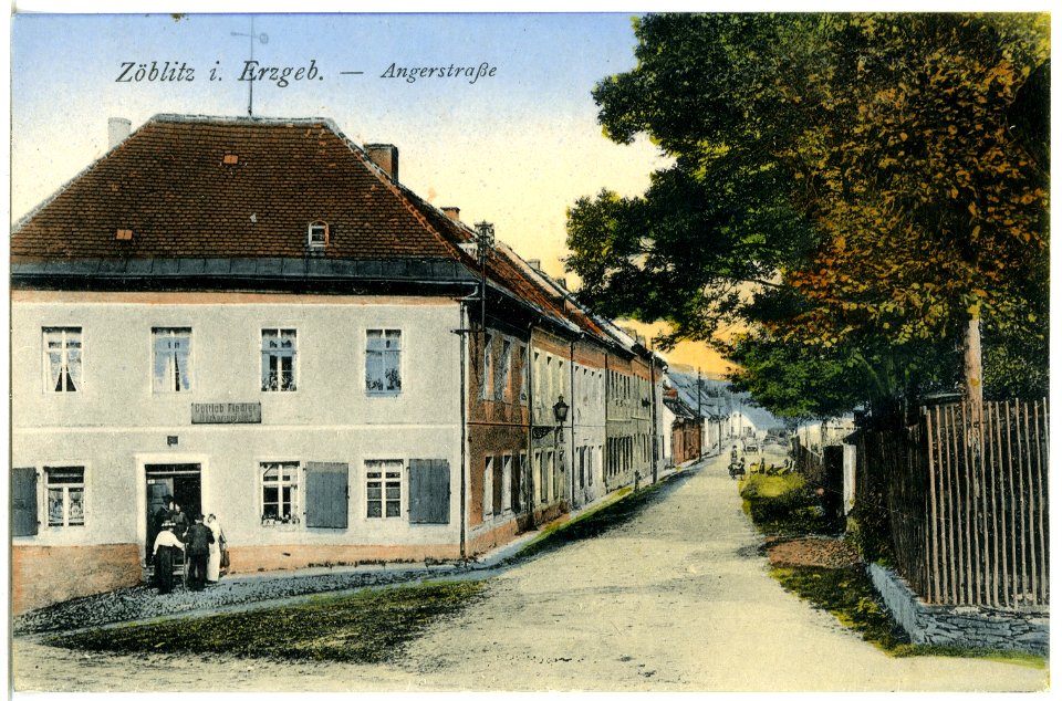 21100-Zöblitz-1918-Angerstraße-Brück & Sohn Kunstverlag
