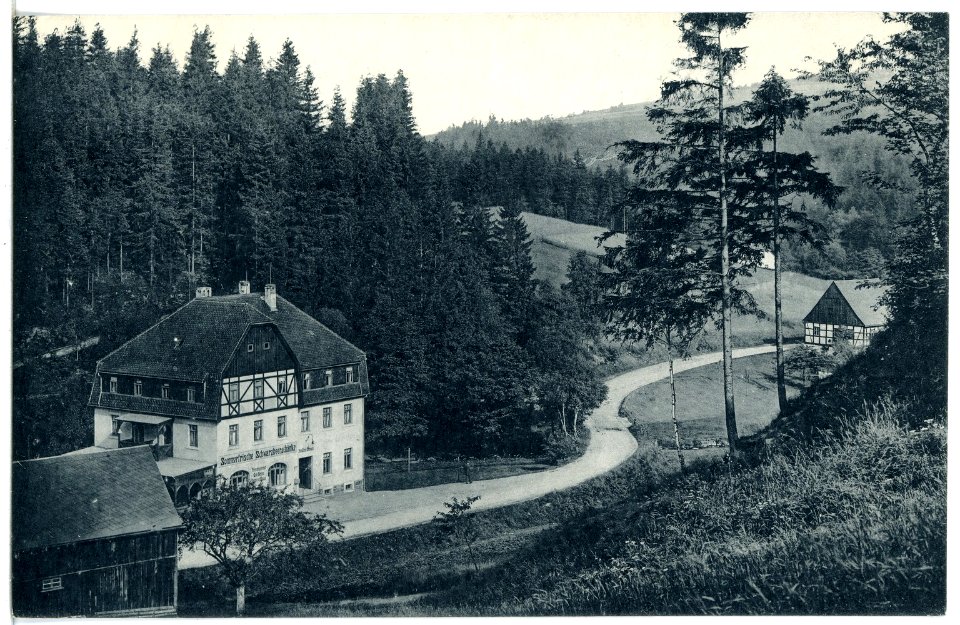 21057-Schwarzwassertal-1918-Schwarzbeerschänke-Brück & Sohn Kunstverlag