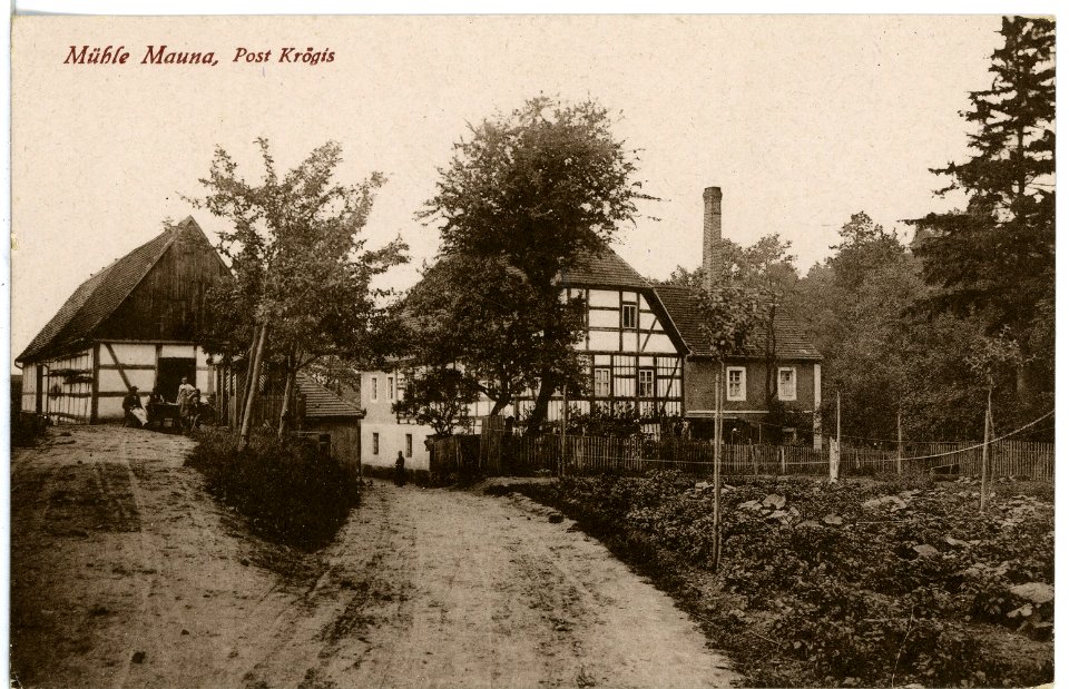 20877-Mauna-1918-Mühle-Brück & Sohn Kunstverlag