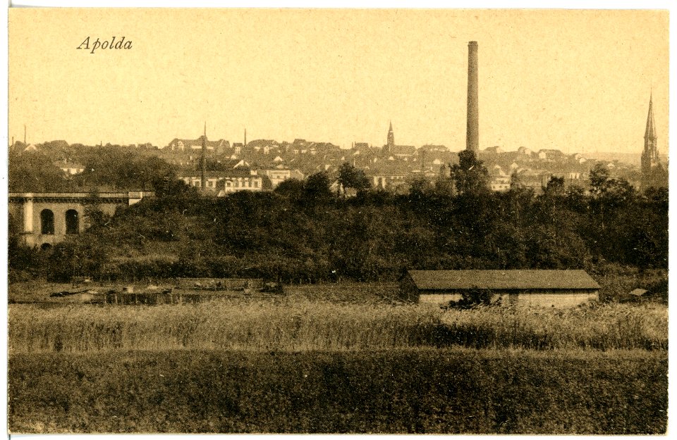 21052-Apolda-1918-Blick auf Apolda-Brück & Sohn Kunstverlag