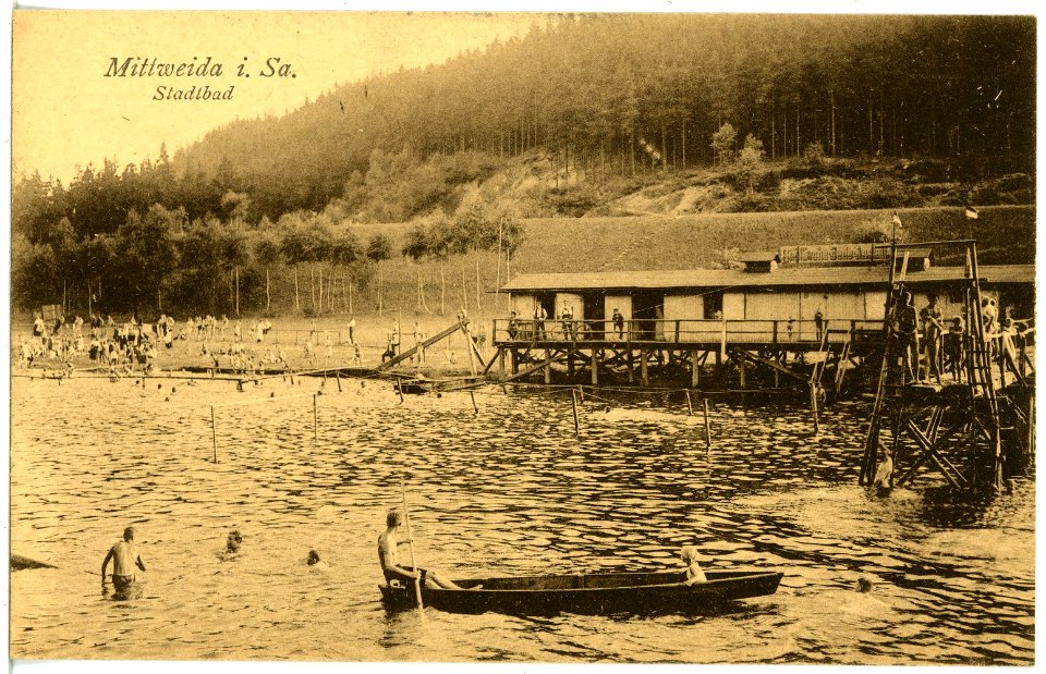 21850-Mittweida-1921-Stadtbad-Brück & Sohn Kunstverlag